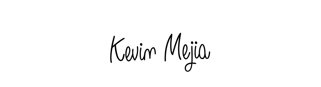 The best way (Angelique-Rose-font-FFP) to make a short signature is to pick only two or three words in your name. The name Kevin Mejia include a total of six letters. For converting this name. Kevin Mejia signature style 5 images and pictures png