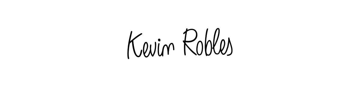 Best and Professional Signature Style for Kevin Robles. Angelique-Rose-font-FFP Best Signature Style Collection. Kevin Robles signature style 5 images and pictures png