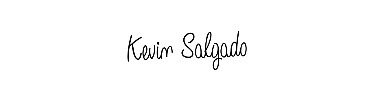 Make a beautiful signature design for name Kevin Salgado. With this signature (Angelique-Rose-font-FFP) style, you can create a handwritten signature for free. Kevin Salgado signature style 5 images and pictures png