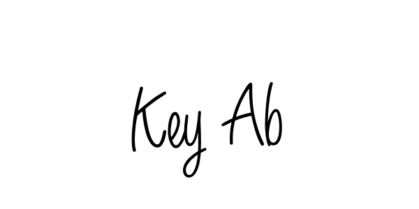 This is the best signature style for the Key Ab name. Also you like these signature font (Angelique-Rose-font-FFP). Mix name signature. Key Ab signature style 5 images and pictures png