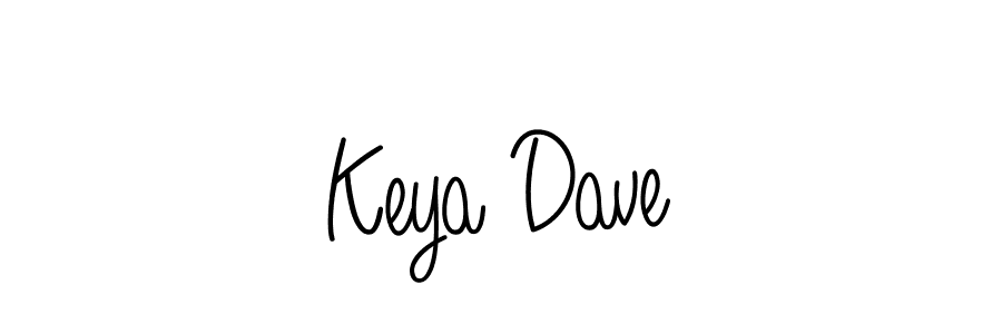 How to Draw Keya Dave signature style? Angelique-Rose-font-FFP is a latest design signature styles for name Keya Dave. Keya Dave signature style 5 images and pictures png