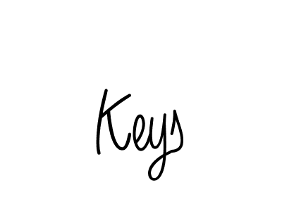 You should practise on your own different ways (Angelique-Rose-font-FFP) to write your name (Keys) in signature. don't let someone else do it for you. Keys signature style 5 images and pictures png