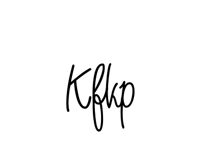 Kfkp stylish signature style. Best Handwritten Sign (Angelique-Rose-font-FFP) for my name. Handwritten Signature Collection Ideas for my name Kfkp. Kfkp signature style 5 images and pictures png