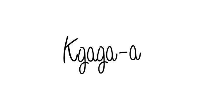 if you are searching for the best signature style for your name Kgaga-a. so please give up your signature search. here we have designed multiple signature styles  using Angelique-Rose-font-FFP. Kgaga-a signature style 5 images and pictures png