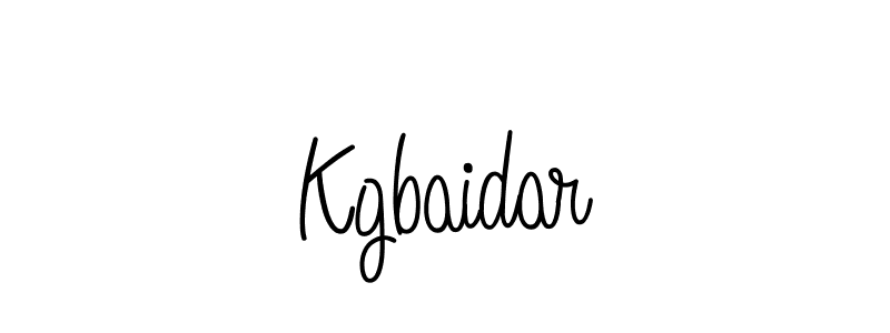 How to make Kgbaidar signature? Angelique-Rose-font-FFP is a professional autograph style. Create handwritten signature for Kgbaidar name. Kgbaidar signature style 5 images and pictures png