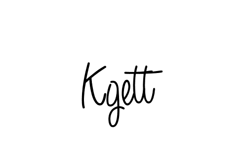 Create a beautiful signature design for name Kgett. With this signature (Angelique-Rose-font-FFP) fonts, you can make a handwritten signature for free. Kgett signature style 5 images and pictures png