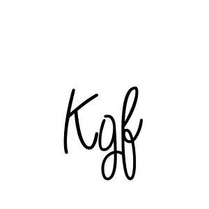 The best way (Angelique-Rose-font-FFP) to make a short signature is to pick only two or three words in your name. The name Kgf include a total of six letters. For converting this name. Kgf signature style 5 images and pictures png