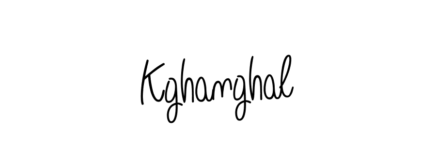 Also we have Kghanghal name is the best signature style. Create professional handwritten signature collection using Angelique-Rose-font-FFP autograph style. Kghanghal signature style 5 images and pictures png