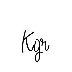 Kgr stylish signature style. Best Handwritten Sign (Angelique-Rose-font-FFP) for my name. Handwritten Signature Collection Ideas for my name Kgr. Kgr signature style 5 images and pictures png