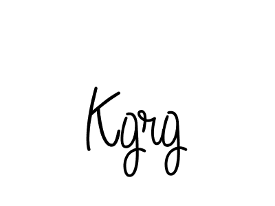 You should practise on your own different ways (Angelique-Rose-font-FFP) to write your name (Kgrg) in signature. don't let someone else do it for you. Kgrg signature style 5 images and pictures png