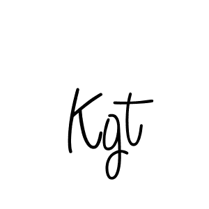 How to make Kgt signature? Angelique-Rose-font-FFP is a professional autograph style. Create handwritten signature for Kgt name. Kgt signature style 5 images and pictures png