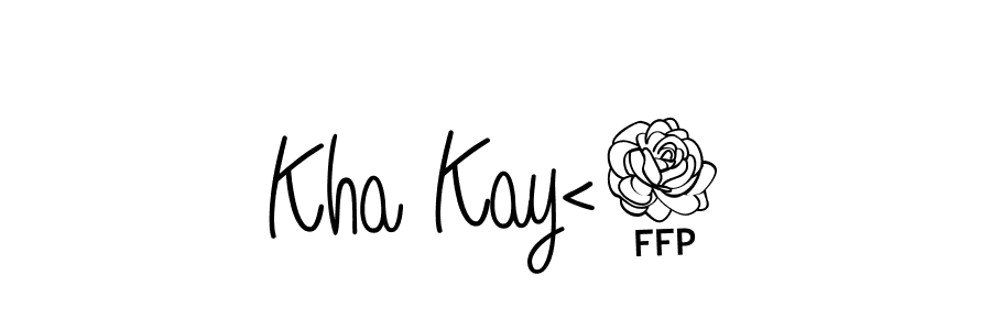 It looks lik you need a new signature style for name Kha Kay<3. Design unique handwritten (Angelique-Rose-font-FFP) signature with our free signature maker in just a few clicks. Kha Kay<3 signature style 5 images and pictures png