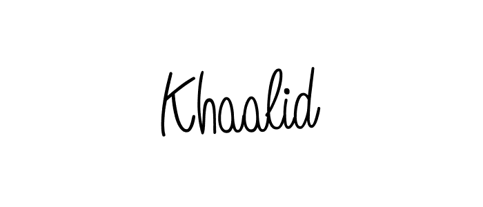 Make a short Khaalid signature style. Manage your documents anywhere anytime using Angelique-Rose-font-FFP. Create and add eSignatures, submit forms, share and send files easily. Khaalid signature style 5 images and pictures png