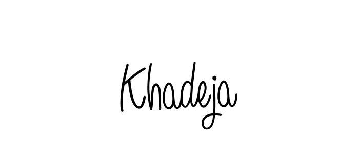 Check out images of Autograph of Khadeja name. Actor Khadeja Signature Style. Angelique-Rose-font-FFP is a professional sign style online. Khadeja signature style 5 images and pictures png