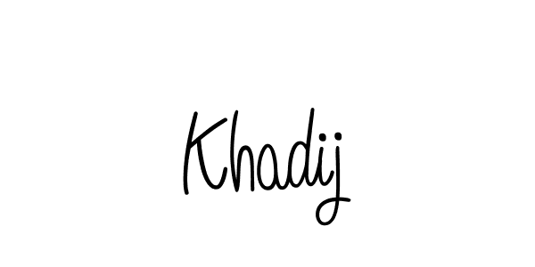 Best and Professional Signature Style for Khadij. Angelique-Rose-font-FFP Best Signature Style Collection. Khadij signature style 5 images and pictures png