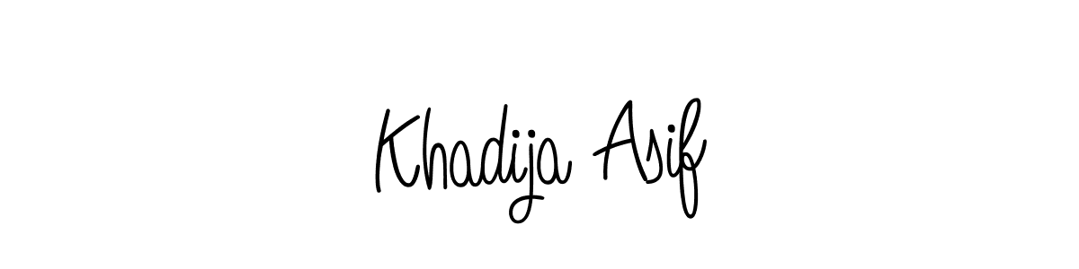 Angelique-Rose-font-FFP is a professional signature style that is perfect for those who want to add a touch of class to their signature. It is also a great choice for those who want to make their signature more unique. Get Khadija Asif name to fancy signature for free. Khadija Asif signature style 5 images and pictures png