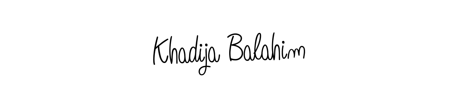 Similarly Angelique-Rose-font-FFP is the best handwritten signature design. Signature creator online .You can use it as an online autograph creator for name Khadija Balahim. Khadija Balahim signature style 5 images and pictures png