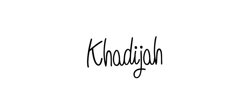 Also You can easily find your signature by using the search form. We will create Khadijah name handwritten signature images for you free of cost using Angelique-Rose-font-FFP sign style. Khadijah signature style 5 images and pictures png