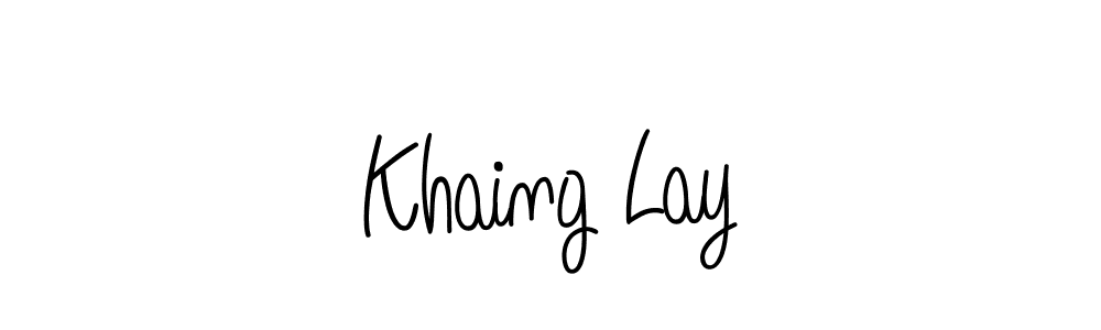 You can use this online signature creator to create a handwritten signature for the name Khaing Lay. This is the best online autograph maker. Khaing Lay signature style 5 images and pictures png