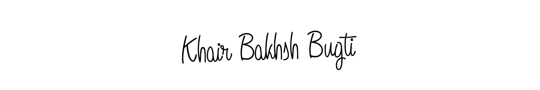 Also we have Khair Bakhsh Bugti name is the best signature style. Create professional handwritten signature collection using Angelique-Rose-font-FFP autograph style. Khair Bakhsh Bugti signature style 5 images and pictures png