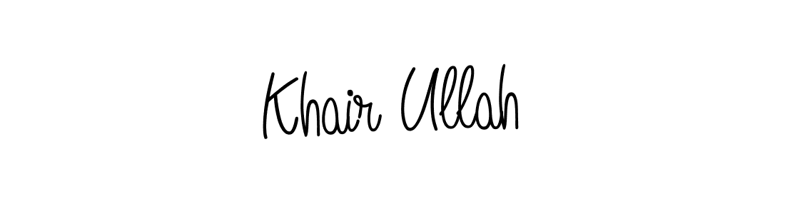 Here are the top 10 professional signature styles for the name Khair Ullah. These are the best autograph styles you can use for your name. Khair Ullah signature style 5 images and pictures png