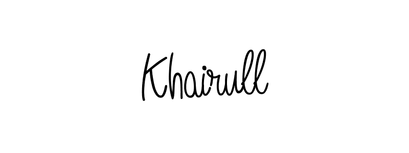 See photos of Khairull official signature by Spectra . Check more albums & portfolios. Read reviews & check more about Angelique-Rose-font-FFP font. Khairull signature style 5 images and pictures png