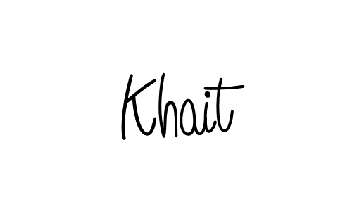 It looks lik you need a new signature style for name Khait. Design unique handwritten (Angelique-Rose-font-FFP) signature with our free signature maker in just a few clicks. Khait signature style 5 images and pictures png