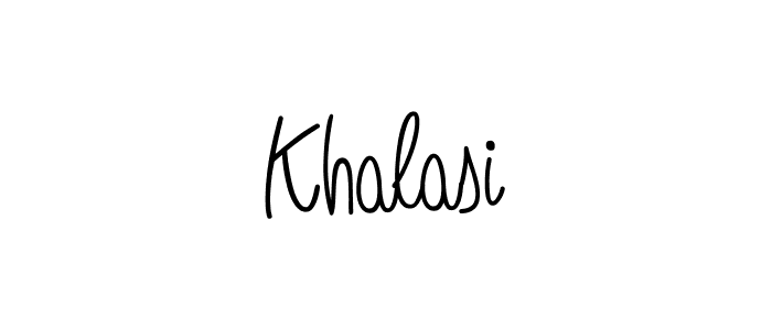 Also You can easily find your signature by using the search form. We will create Khalasi name handwritten signature images for you free of cost using Angelique-Rose-font-FFP sign style. Khalasi signature style 5 images and pictures png