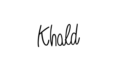 Make a short Khald signature style. Manage your documents anywhere anytime using Angelique-Rose-font-FFP. Create and add eSignatures, submit forms, share and send files easily. Khald signature style 5 images and pictures png