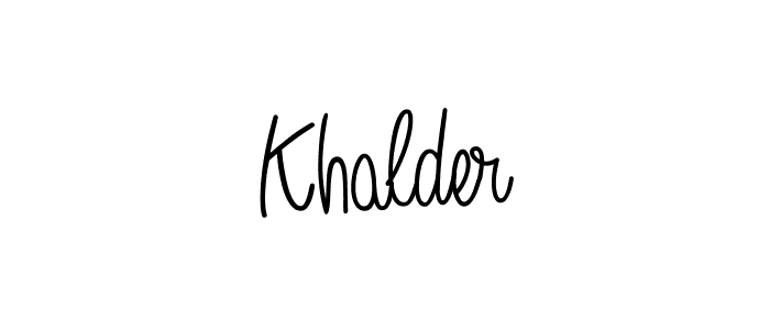 It looks lik you need a new signature style for name Khalder. Design unique handwritten (Angelique-Rose-font-FFP) signature with our free signature maker in just a few clicks. Khalder signature style 5 images and pictures png