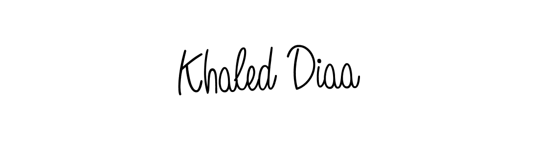 Make a beautiful signature design for name Khaled Diaa. Use this online signature maker to create a handwritten signature for free. Khaled Diaa signature style 5 images and pictures png