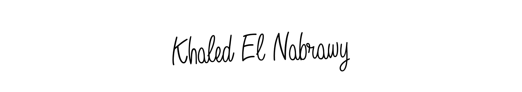 You can use this online signature creator to create a handwritten signature for the name Khaled El Nabrawy. This is the best online autograph maker. Khaled El Nabrawy signature style 5 images and pictures png