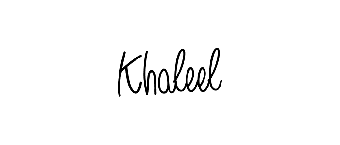 Check out images of Autograph of Khaleel name. Actor Khaleel Signature Style. Angelique-Rose-font-FFP is a professional sign style online. Khaleel signature style 5 images and pictures png
