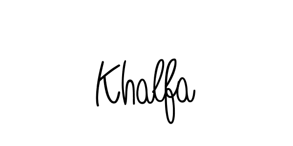 if you are searching for the best signature style for your name Khalfa. so please give up your signature search. here we have designed multiple signature styles  using Angelique-Rose-font-FFP. Khalfa signature style 5 images and pictures png