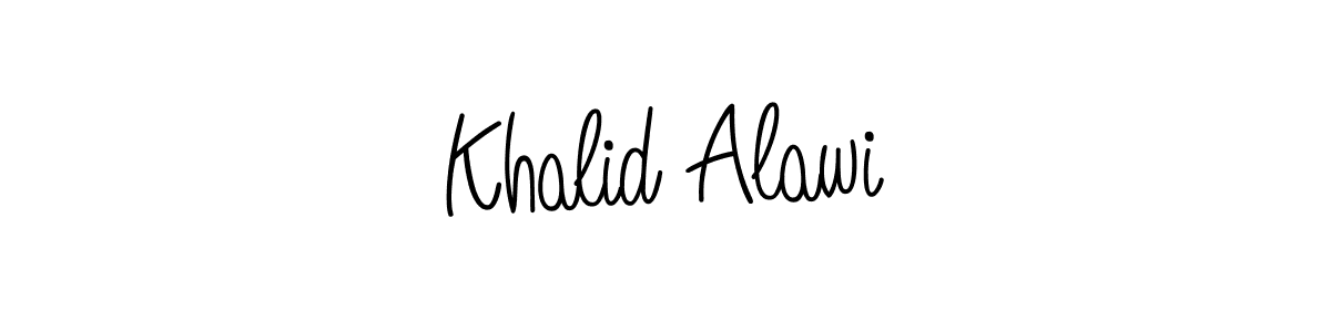 Also we have Khalid Alawi name is the best signature style. Create professional handwritten signature collection using Angelique-Rose-font-FFP autograph style. Khalid Alawi signature style 5 images and pictures png