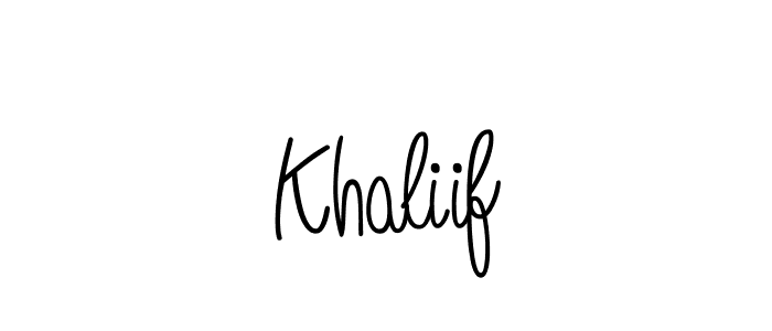 Best and Professional Signature Style for Khaliif. Angelique-Rose-font-FFP Best Signature Style Collection. Khaliif signature style 5 images and pictures png