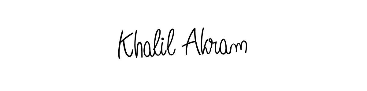 Check out images of Autograph of Khalil Akram name. Actor Khalil Akram Signature Style. Angelique-Rose-font-FFP is a professional sign style online. Khalil Akram signature style 5 images and pictures png