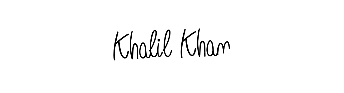 How to Draw Khalil Khan signature style? Angelique-Rose-font-FFP is a latest design signature styles for name Khalil Khan. Khalil Khan signature style 5 images and pictures png