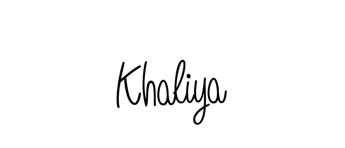 Angelique-Rose-font-FFP is a professional signature style that is perfect for those who want to add a touch of class to their signature. It is also a great choice for those who want to make their signature more unique. Get Khaliya name to fancy signature for free. Khaliya signature style 5 images and pictures png