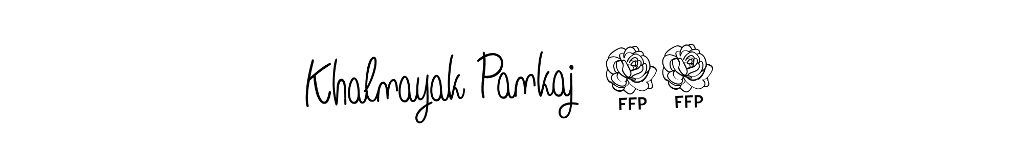 Create a beautiful signature design for name Khalnayak Pankaj  01. With this signature (Angelique-Rose-font-FFP) fonts, you can make a handwritten signature for free. Khalnayak Pankaj  01 signature style 5 images and pictures png