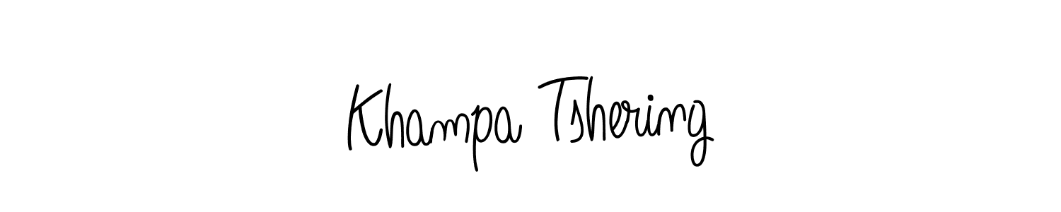 It looks lik you need a new signature style for name Khampa Tshering. Design unique handwritten (Angelique-Rose-font-FFP) signature with our free signature maker in just a few clicks. Khampa Tshering signature style 5 images and pictures png