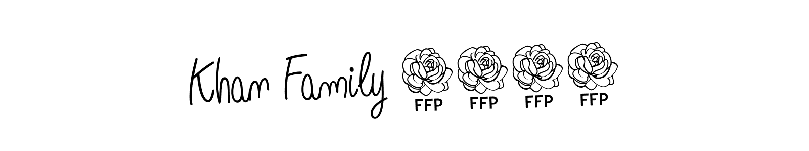 See photos of Khan Family 2024 official signature by Spectra . Check more albums & portfolios. Read reviews & check more about Angelique-Rose-font-FFP font. Khan Family 2024 signature style 5 images and pictures png