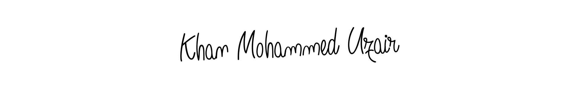 Khan Mohammed Uzair stylish signature style. Best Handwritten Sign (Angelique-Rose-font-FFP) for my name. Handwritten Signature Collection Ideas for my name Khan Mohammed Uzair. Khan Mohammed Uzair signature style 5 images and pictures png