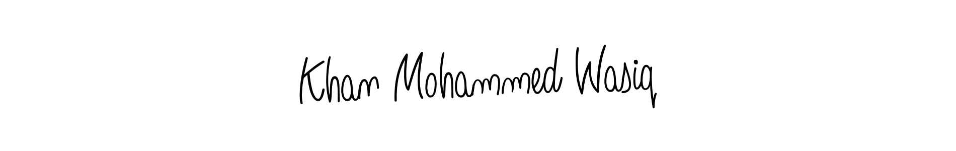 Once you've used our free online signature maker to create your best signature Angelique-Rose-font-FFP style, it's time to enjoy all of the benefits that Khan Mohammed Wasiq name signing documents. Khan Mohammed Wasiq signature style 5 images and pictures png