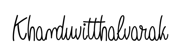 Discover the perfect balance of readability and style for Khanduvitthalvarak with Angelique-Rose-font-FFP font. Create your dream signature today. Khanduvitthalvarak signature style 5 images and pictures png