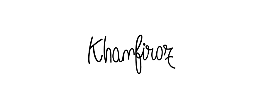 Angelique-Rose-font-FFP is a professional signature style that is perfect for those who want to add a touch of class to their signature. It is also a great choice for those who want to make their signature more unique. Get Khanfiroz name to fancy signature for free. Khanfiroz signature style 5 images and pictures png