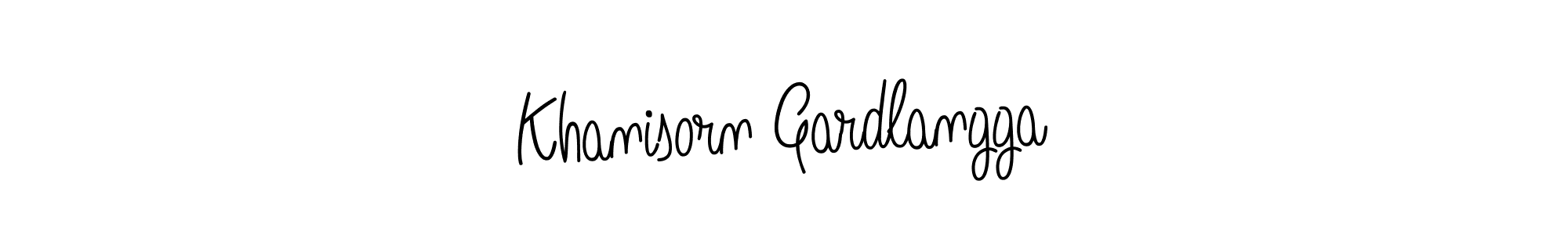 How to make Khanisorn Gardlangga signature? Angelique-Rose-font-FFP is a professional autograph style. Create handwritten signature for Khanisorn Gardlangga name. Khanisorn Gardlangga signature style 5 images and pictures png