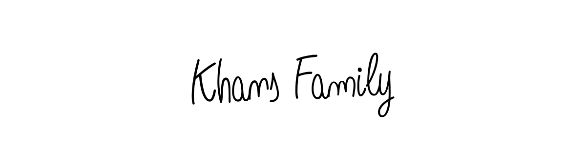 Check out images of Autograph of Khans Family name. Actor Khans Family Signature Style. Angelique-Rose-font-FFP is a professional sign style online. Khans Family signature style 5 images and pictures png