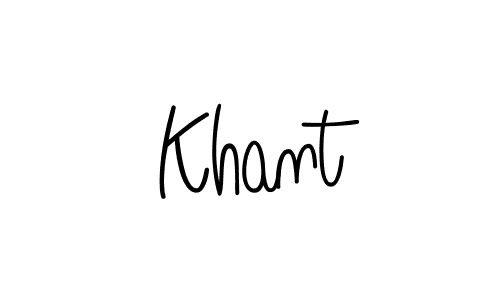 You can use this online signature creator to create a handwritten signature for the name Khant. This is the best online autograph maker. Khant signature style 5 images and pictures png