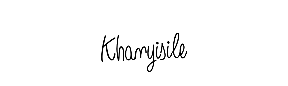 Make a beautiful signature design for name Khanyisile. Use this online signature maker to create a handwritten signature for free. Khanyisile signature style 5 images and pictures png